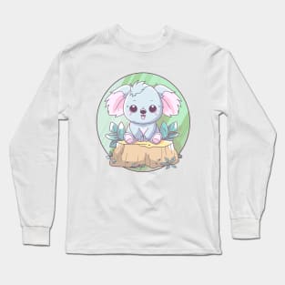 Kawaii Cute Koala Bear Long Sleeve T-Shirt